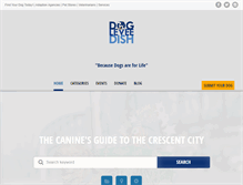 Tablet Screenshot of dogleveedish.com